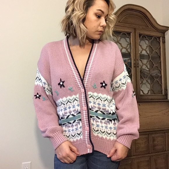 Pastel Vintage Cardigan - Picture 4 of 5